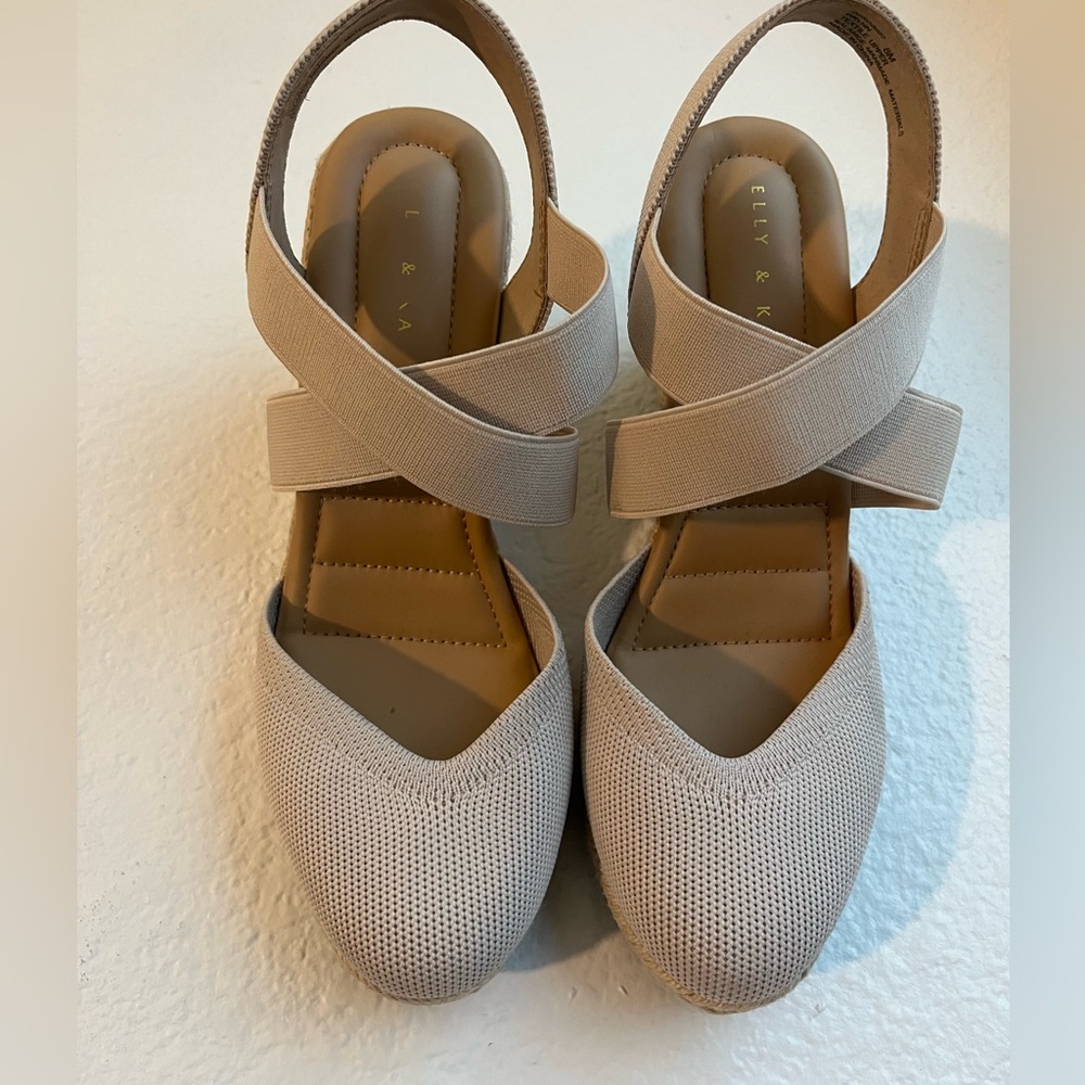 Kelly & Katie Brynn Espadrille Wedge Sandal